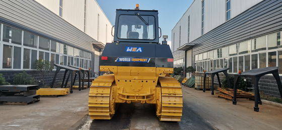 Tipo forzado 220HP de la correa eslabonada de la niveladora del tipo de la pista de la lubricación con 3 viajes reversos delanteros 3
