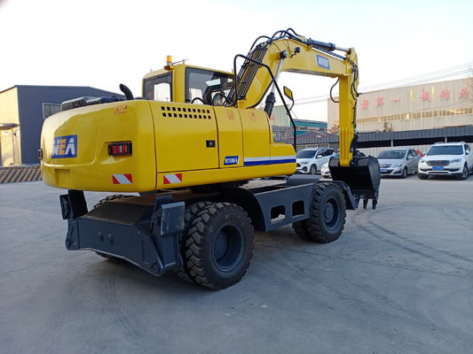 YUCHAI/YC4D125 Mini excavadora con motor y ruedas con profundidad de excavación máxima de 4750 mm