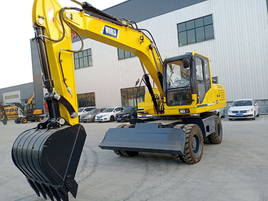 YUCHAI/YC4D125 Mini Excavadora con motor y ruedas con un peso de funcionamiento de 15300 kg