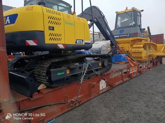 Excavadora de rastreo W275 Excavadora PC200 confiable con altura máxima de elevación de la hoja 382 mm