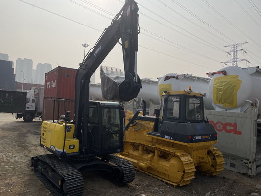 Excavadora de rastreo W275 Excavadora PC200 confiable con altura máxima de elevación de la hoja 382 mm