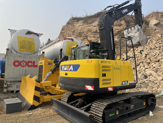 Excavadora de rastreo W275 Excavadora PC200 confiable con altura máxima de elevación de la hoja 382 mm