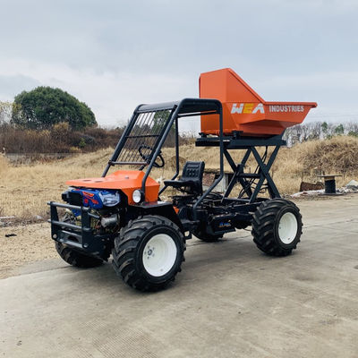 Sistema hidráulico Máquina de tractor de aceite de palma con 4WD para obtener resultados óptimos