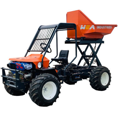 Tractor de aceite de palma de 4 ruedas trasero para plantaciones de aceite de palma