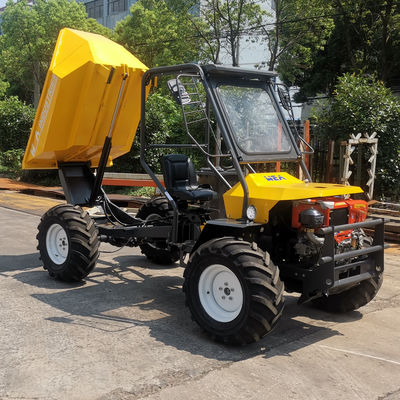 Tractor de aceite de palma mini jardín para la cosecha de aceite de palma 3.65m X 1.72m X 2.15m