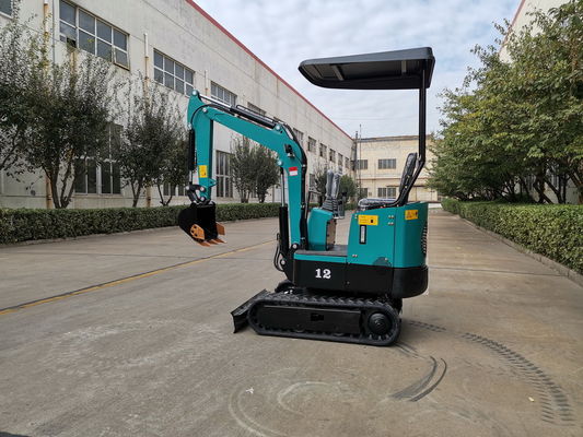 mini excavadora 0,025 M3 peso de operación 1000kg precio muy bajo para jardines o parques
