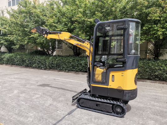 mini excavadora de 0,02 a 0,5 M3 peso de operación 1000kg de caucho o de acero