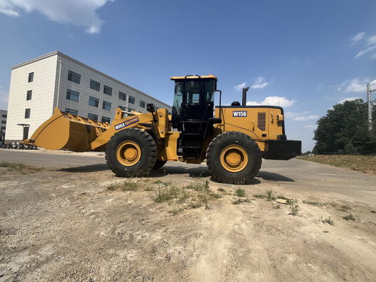 gran cargador de carga frontal con Cummins o Shangchai o Weichai Engin 2.5-3.6 cbm cubo