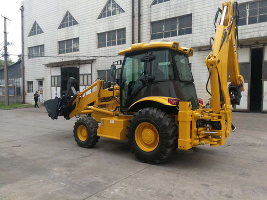 cargador de la retroexcavadora de la nueva confiabilidad de la condición del cargador de la rueda de la retroexcavadora 4X4 pequeño