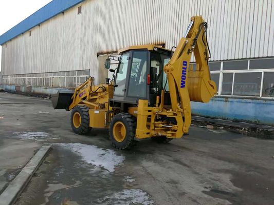 Motor de Mini Tractor Backhoe Loader With Weichai de la estructura compacta