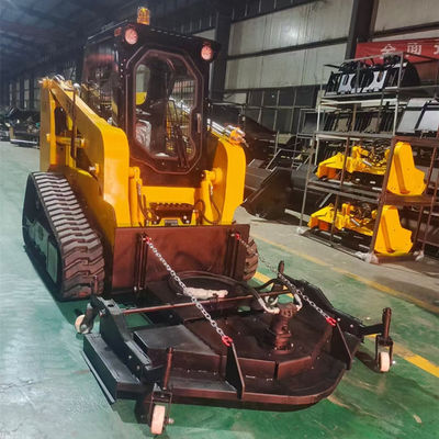 Emisión baja de Mini Skid Loader 1500kgs de la rueda de la correa eslabonada con el motor de Yanmar