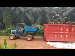 Tractor Mini Farm Tractor With Grapple del aceite de palma de 22HP Indonesia
