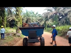 el peso abierto 1250kg de la segadora del aceite de palma del taxi de 1325m m con ataca